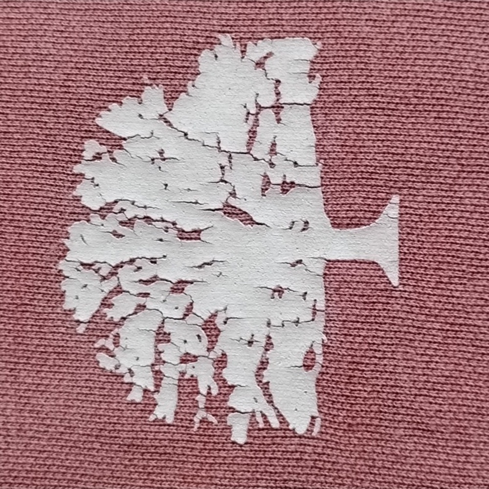 Comfort Colors The Oak Club  Sweatshirt S Dusty Red Dark Mauve - Picture 4 of 7